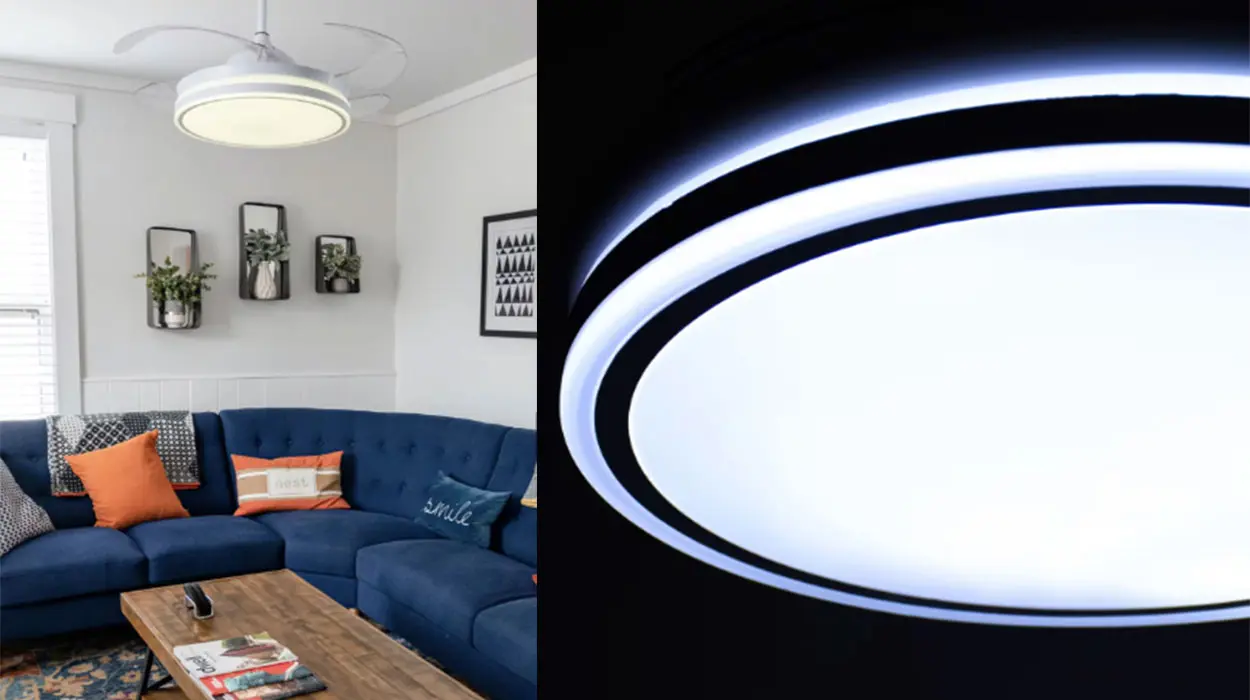 Chollazo Ventilador con luz LED y aspas ocultas Bel Air Home por sólo 33,53€ con cupón y envío gratis (-75%)