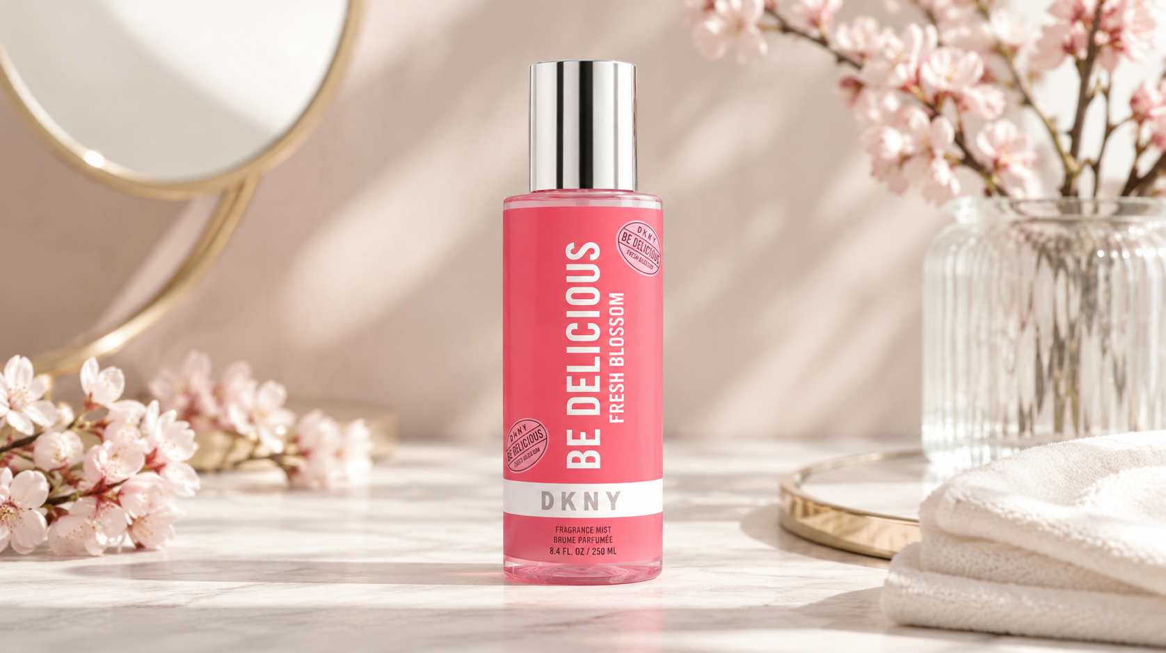 Frescura floral para todos los días con la bruma DKNY Be Delicious Fresh Blossom de 250 ml por sólo 7,70€ (-27%)