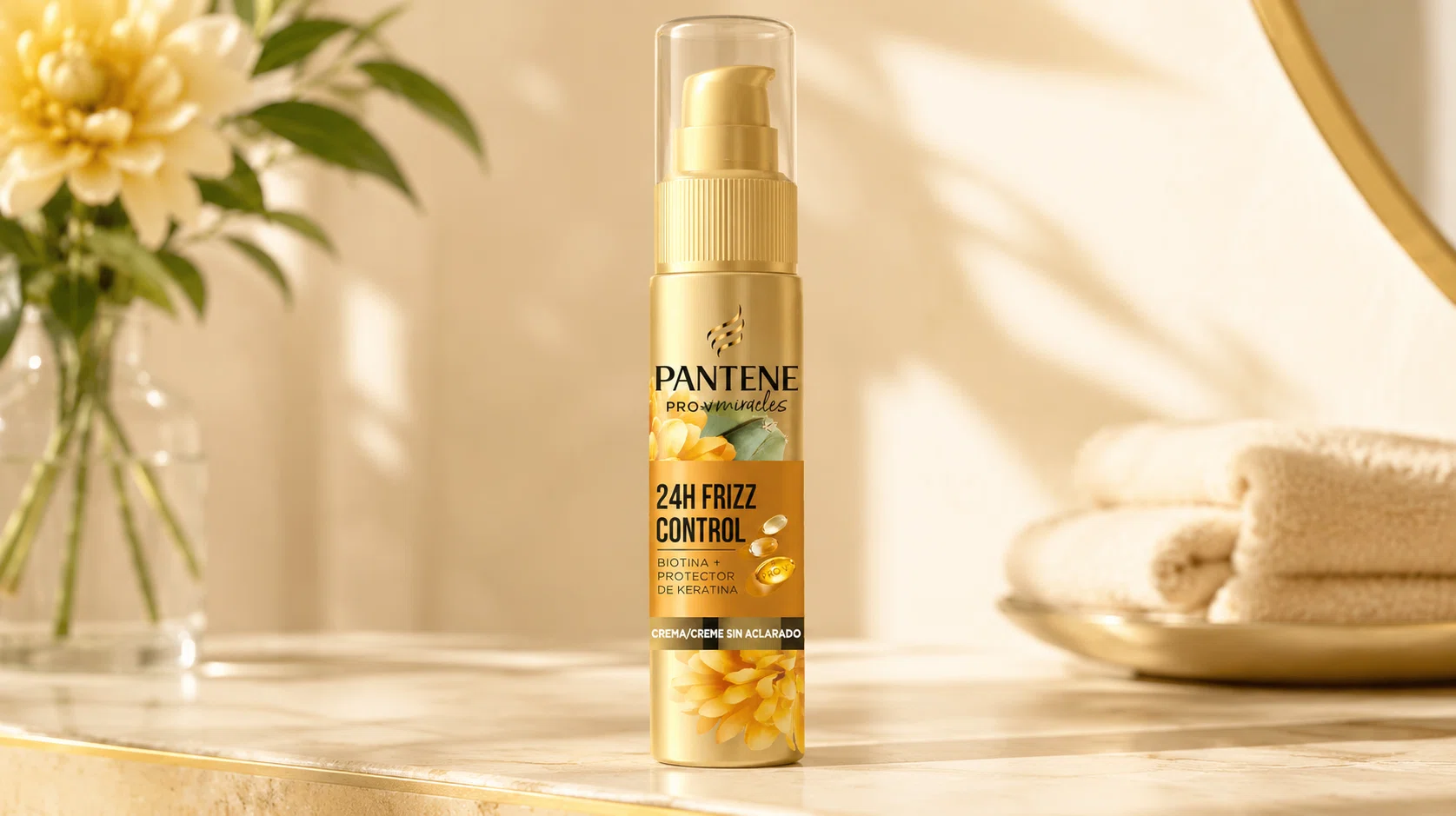 Controla el encrespamiento con el sérum Pantene Frizz Control de 70 ml para suavidad intensa por sólo 3,79€ (-53%)
