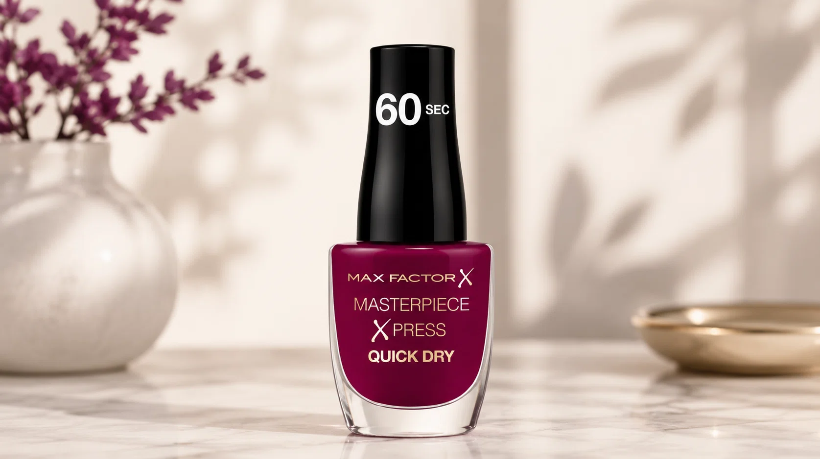 Uñas brillantes en segundos con Max Factor Masterpiece Xpress esmalte tono 340 por sólo 2,28€ (-61%)