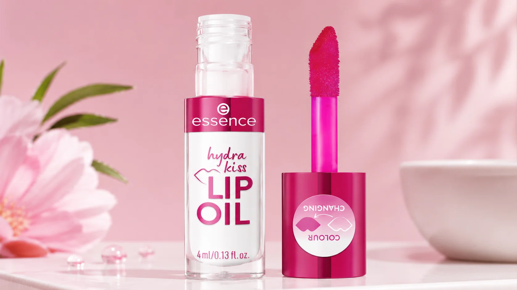 Aceite de labios Essence Hydra Kiss de 4 ml para una hidratación y brillo perfectos por sólo 2,50€ (-34%)