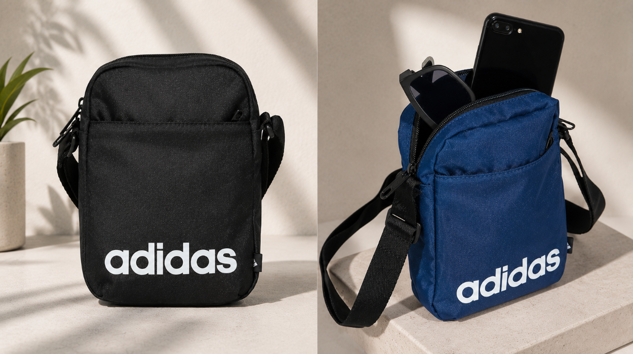 No más bolsillos llenos: lleva todo en este bolso bandolera Adidas Linear por sólo 9,99€ (-33%)