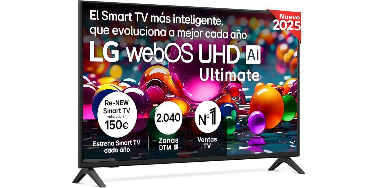 Chollo Smart TV LG 43UA73006LA UHD 4K de 43″ por sólo 249€ con envío gratis (-37%)