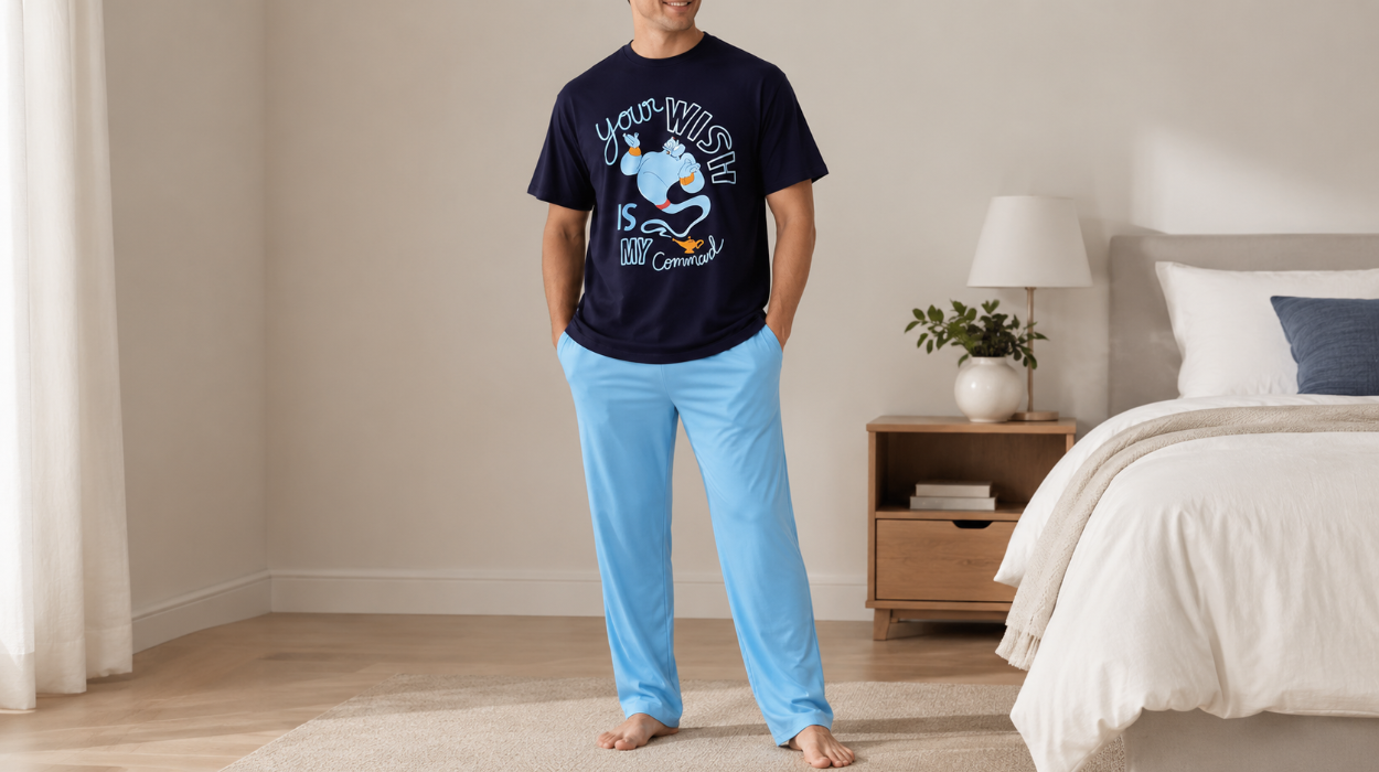 Despierta tu lado mágico con el pijama de Aladdin para hombre por sólo 8,99€ (-38%)