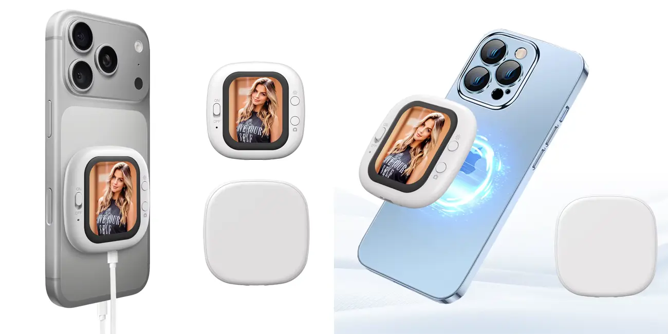 Haz selfies perfectos desde tu móvil con esta pantalla trasera ultracompacta por menos de 17€ con este cupón