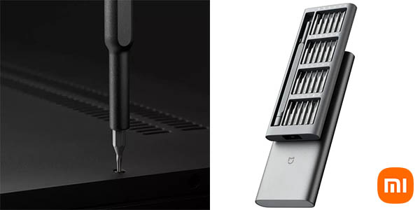 Chollo Destornillador de precisión Xiaomi Mijia 24 en 1 por sólo 13,69€ con envío gratis (-58%)