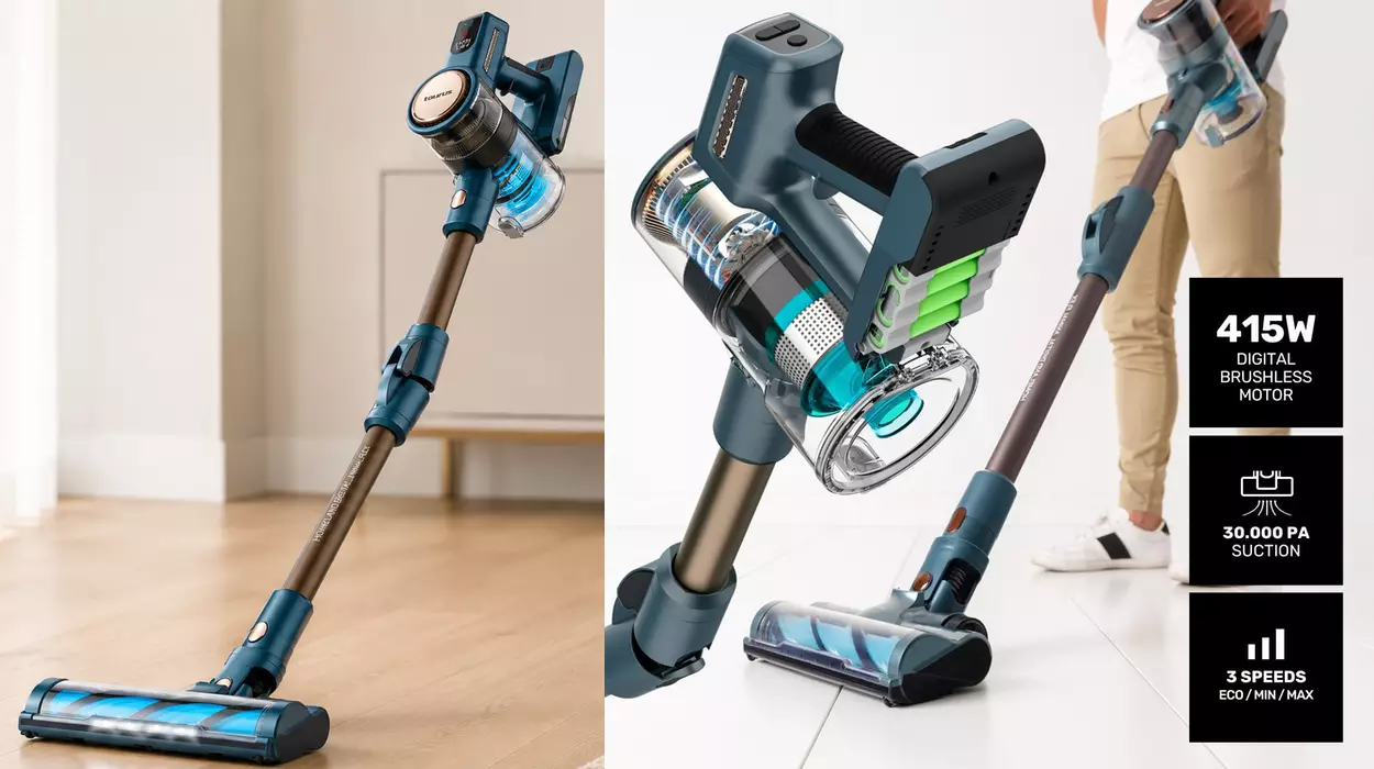 Aspiradora sin cable Taurus Homeland Digital Animal Flex: ideal para hogares con mascotas, potente y con gran autonomía por sólo 99€ con envío gratis (-55%)