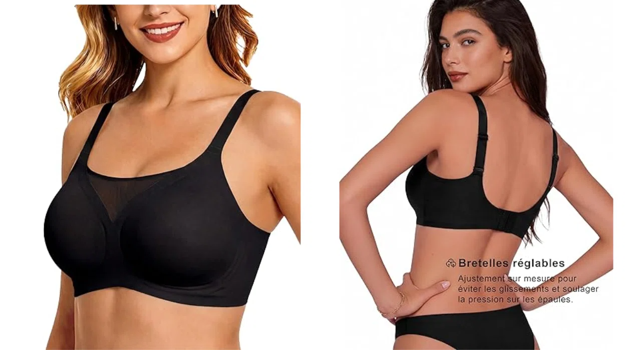 Sujetador Bresdk Jelly Bra Push Up en tallas hasta 3XL: invisible, sin costuras y perfecto para dormir por sólo 12,99€ (-24%)
