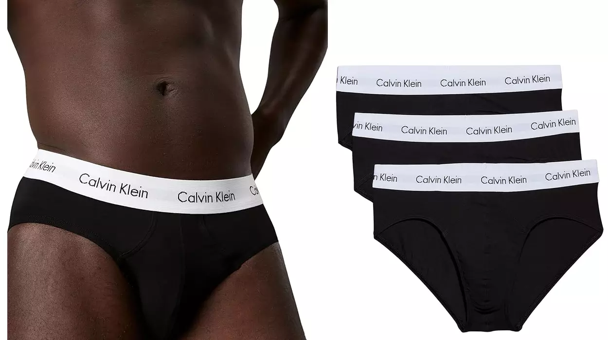 Chollo Pack 3 Calzoncillos slip Calvin Klein Hip Brief para hombre por sólo 18,83€ (-58%) ¡A 6,28€ cada uno!