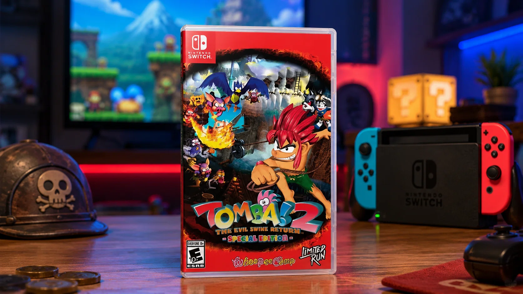 Tomba! 2 The Evil Swine Return Remastered para Nintendo Switch por sólo 44,31€ con cupón y envío gratis (-37%)