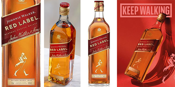 Chollo Whisky Johnnie Walker Red Label de 1 litro por sólo 15,05€ (-33%)