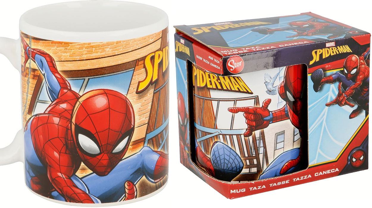 Lleva a Spider-Man a tu cocina con esta taza cerámica a un precio ridículo