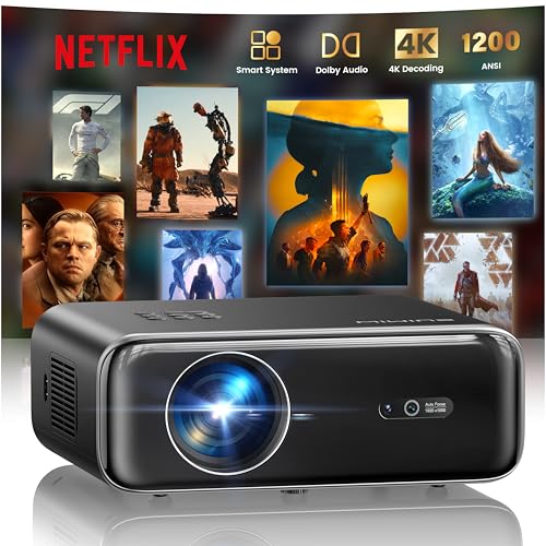 Lleva una pantalla gigante donde quieras con el proyector WiMiUS P62Pro FullHD con soporte 4K, Netflix, Dolby y enfoque automático por sólo 203,83€ con cupón y envío gratis (-52%)