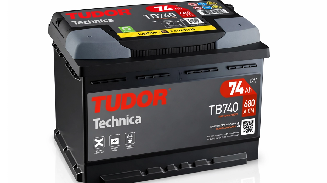 Batería fiable para tu coche: Tudor TB740 Technica por sólo 60,03€ con este cupón (-39%)