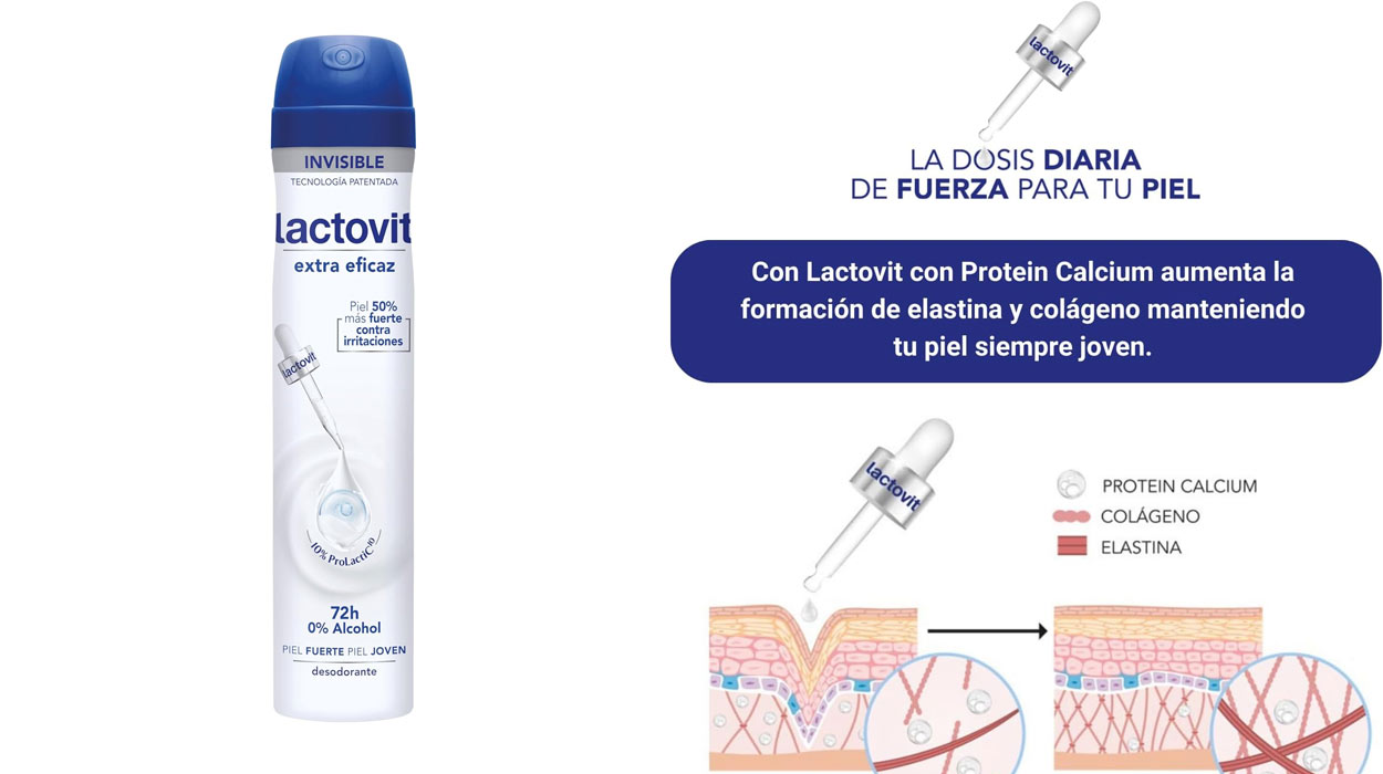 Chollo Pack x3 Desodorante en spray Lactovit Extra Eficaz de 200 ml por sólo 4,68€ con descuento al tramitar (-43%) ¡1,56€ cada uno!