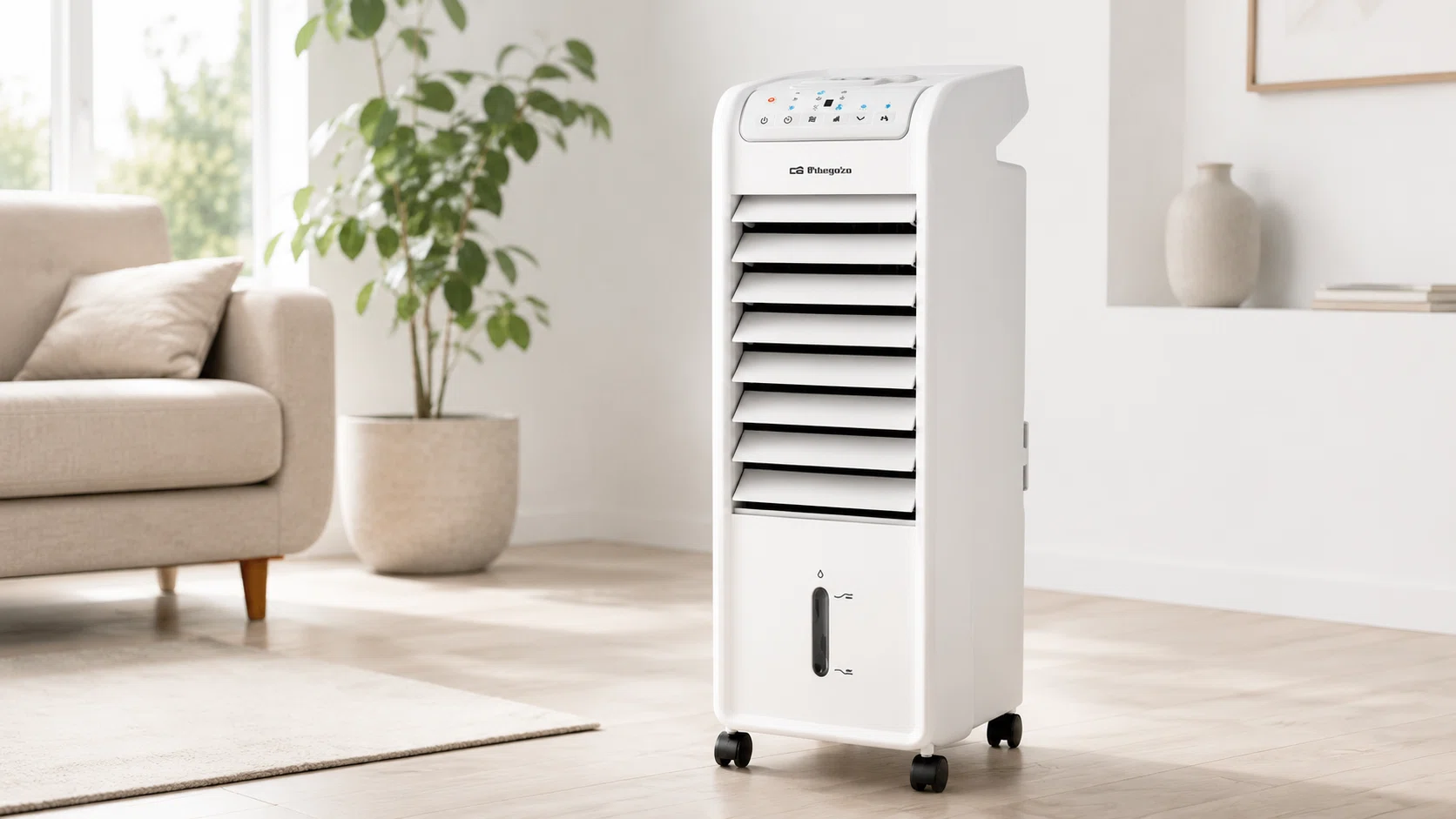 Climatizador evaporativo Orbegozo Air 46 con ventilador, humidificador y depósito de 6 L por sólo 79,96€ con envío gratis (-35%)