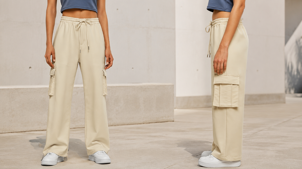 Olvídate de los jeans incómodos con estos pantalones cargo Urban Classics para mujer por sólo 29,99€ con envío gratis (-50%)