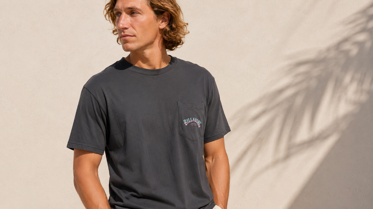 Camiseta Billabong Stacked Arch para hombre, ideal para el verano por sólo 12,98€ (-50%)