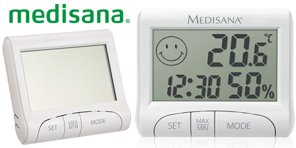 Chollo Termohigrómetro Medisana HG 100 por sólo 8,25€ (51%)