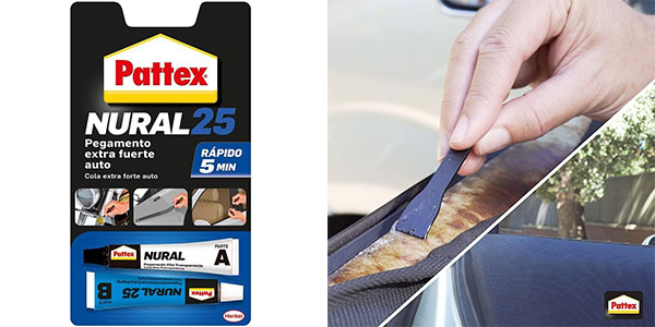 Chollo Pegamento extra fuerte Pattex Nural 25 para el coche por sólo 6,79€ (50%)