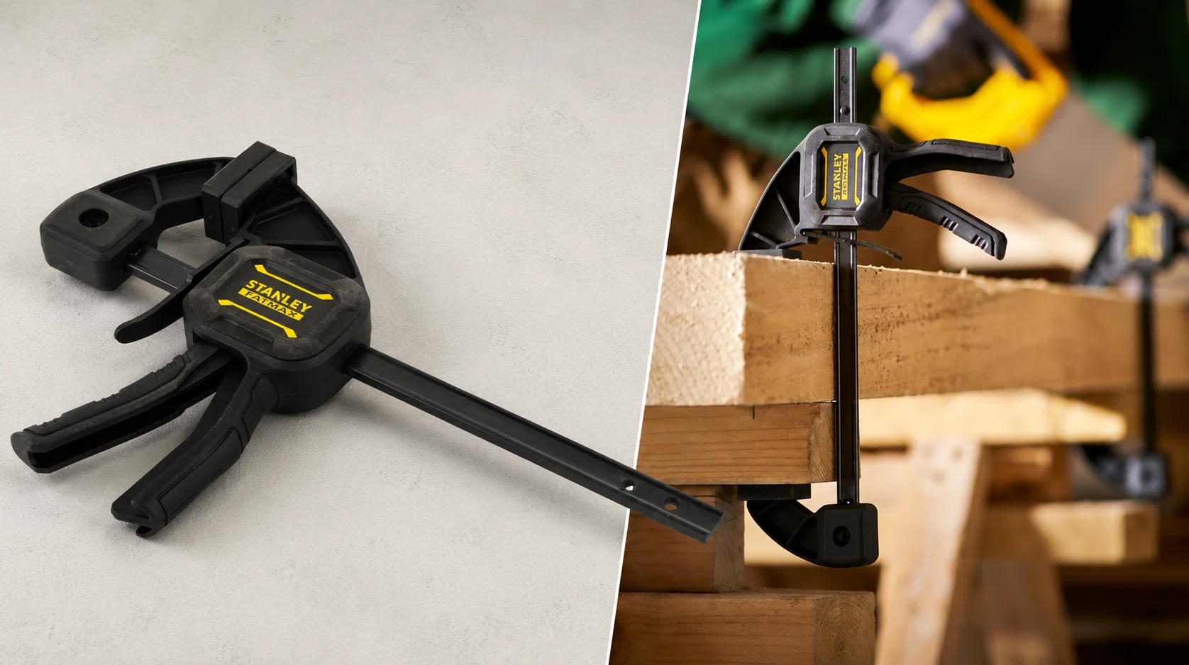 Sargento monomanual Stanley Fatmax M que sujeta y protege con capacidad de 150 mm y fuerza de 45 kg por sólo 9,50€ (-23%)
