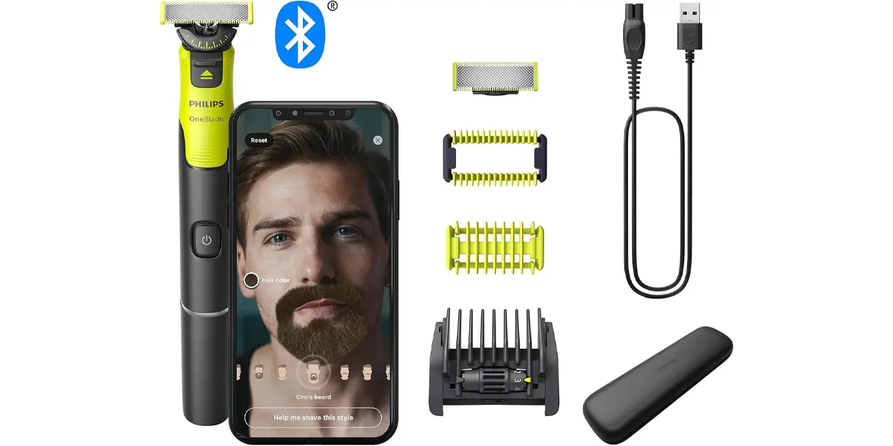 Chollo Kit recortadora y afeitadora Philips OneBlade 360 QP4631/65 con estuche por sólo 44,99€ con envío gratis (-40%)