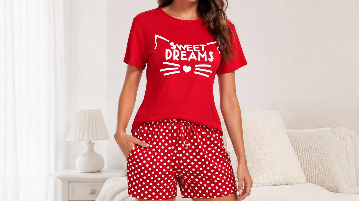 Descansa mejor con este cómodo pijama de verano: suave algodón y diseño colorido desde sólo 13,11€ (-31%)