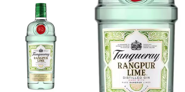 Chollo Ginebra Tanqueray Rangpur Lime Gin 700 ml por sólo 13,25€ (-22%)