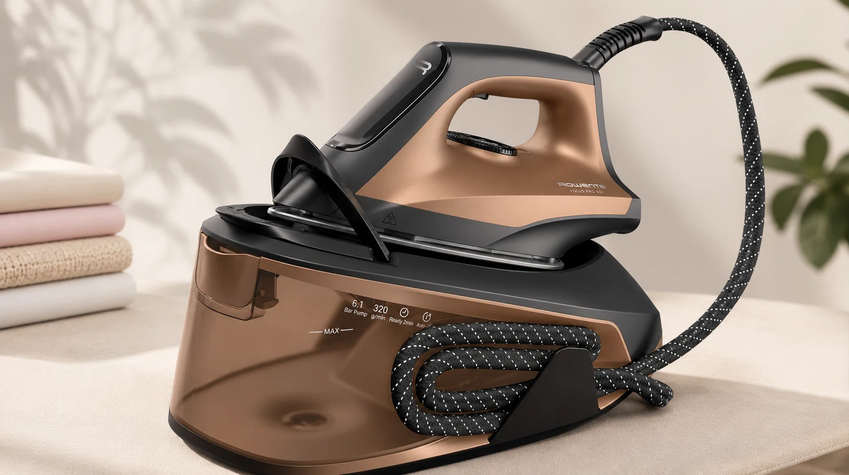 Centro de planchado Rowenta Force Pro 300, potente y con resultados profesionales por sólo 89,99€ con envío gratis (-36%)