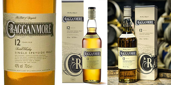 Chollo Whisky Cragganmore 12 Años de 700 ml por sólo 30,99€ con envío gratis (-51%)