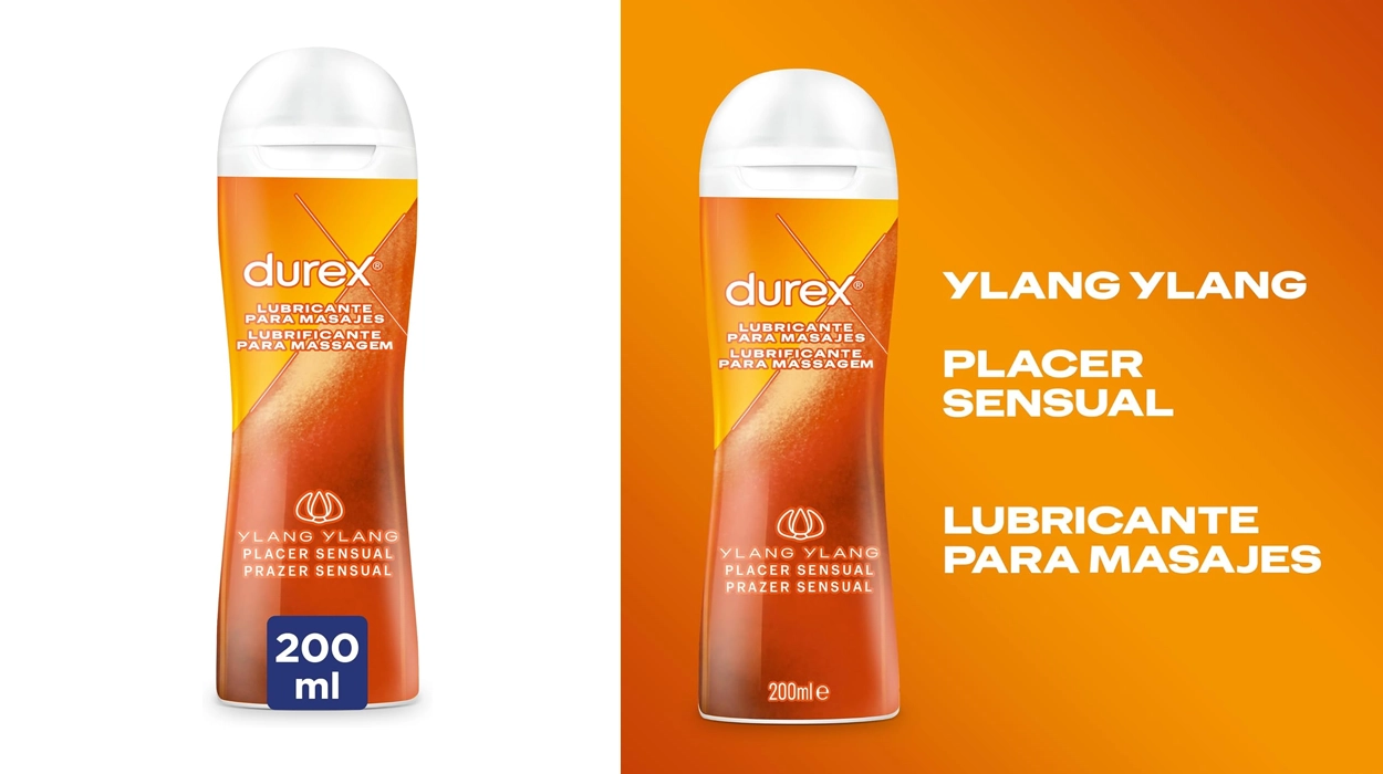 Chollo Gel de masaje y lubricante Durex Play con Ylang Ylang de 200 ml por sólo 12,59€ (-36%)