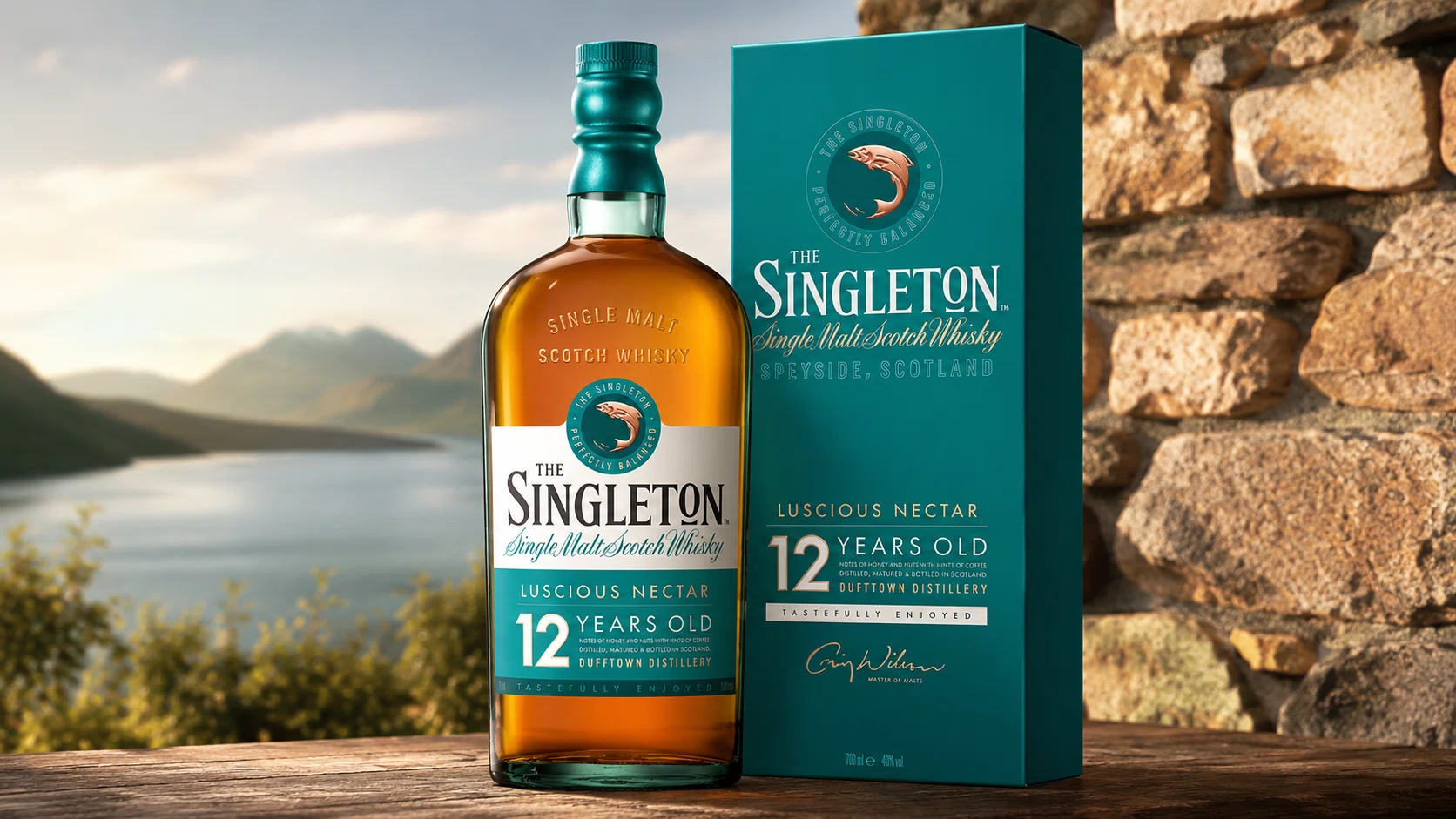 Whisky escocés The Singleton of Dufftown 12 de 700 ml por sólo 23,90€ (-29%)