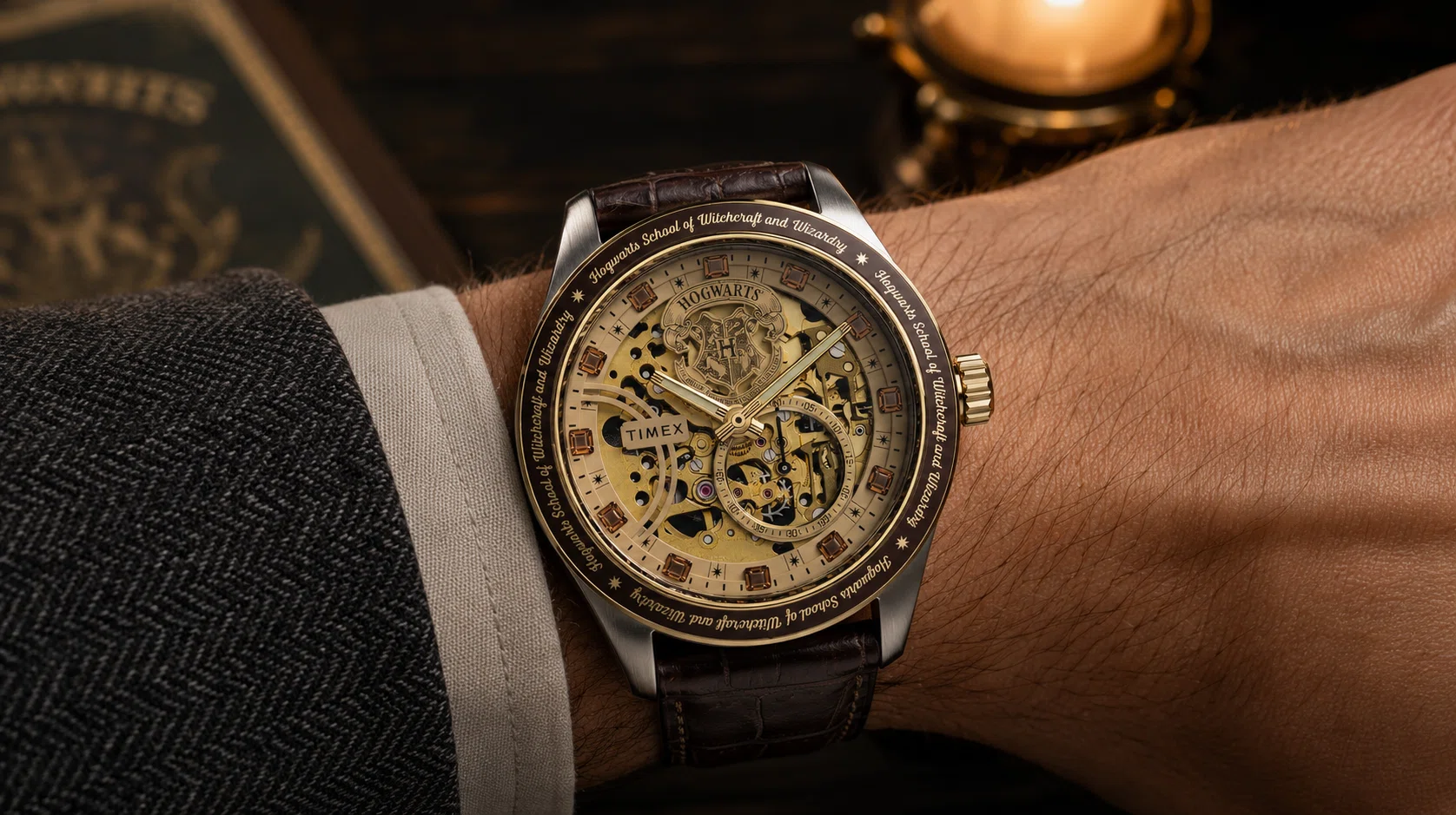 Reloj Timex TW2Y75500: La magia de Harry Potter en tu muñeca con mecanismo automático por sólo 327,27€ con envío gratis (-36%)