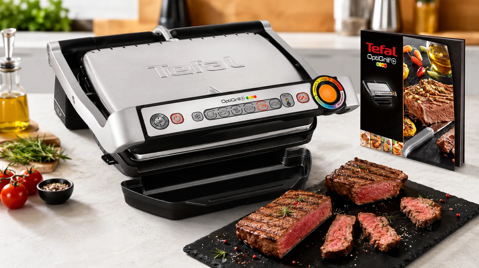 Chollo Parrilla Tefal Optigrill+ de 2.000 W por sólo 119,99€ con envío gratis (-43%)