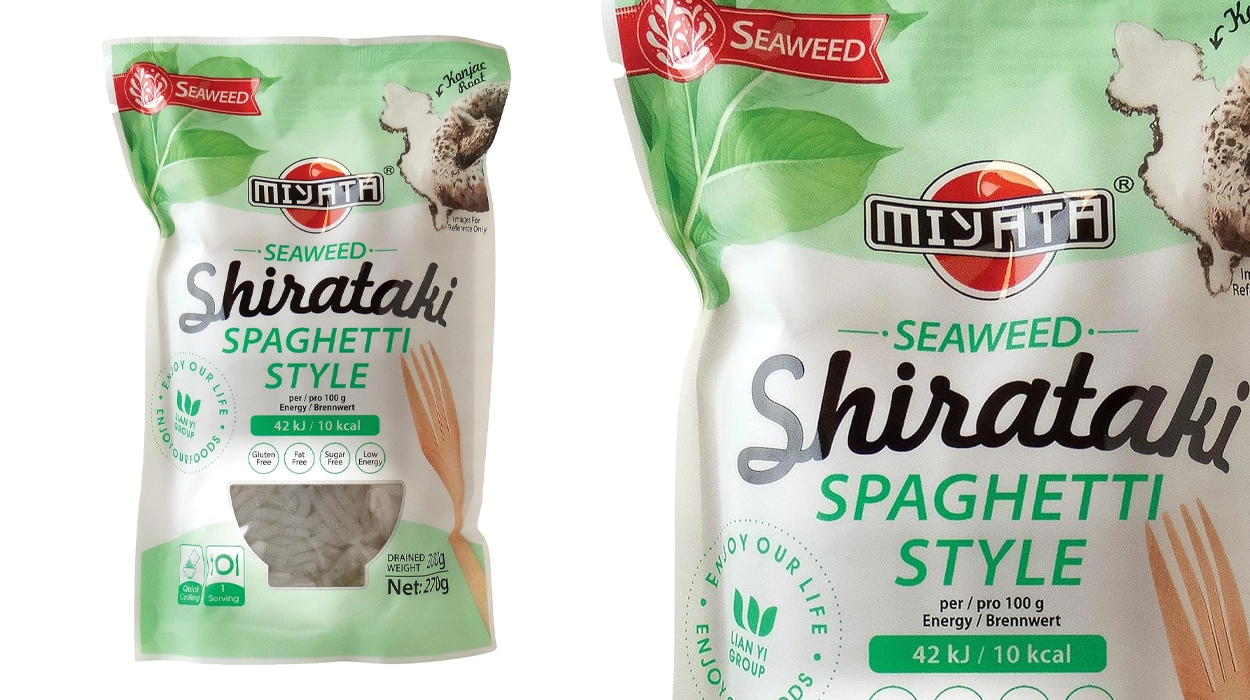 Prepara tus mejores recetas saludables con estos espaguetis de algas japoneses Miyata Shirataki perfectos para dietas bajas en carbohidratos