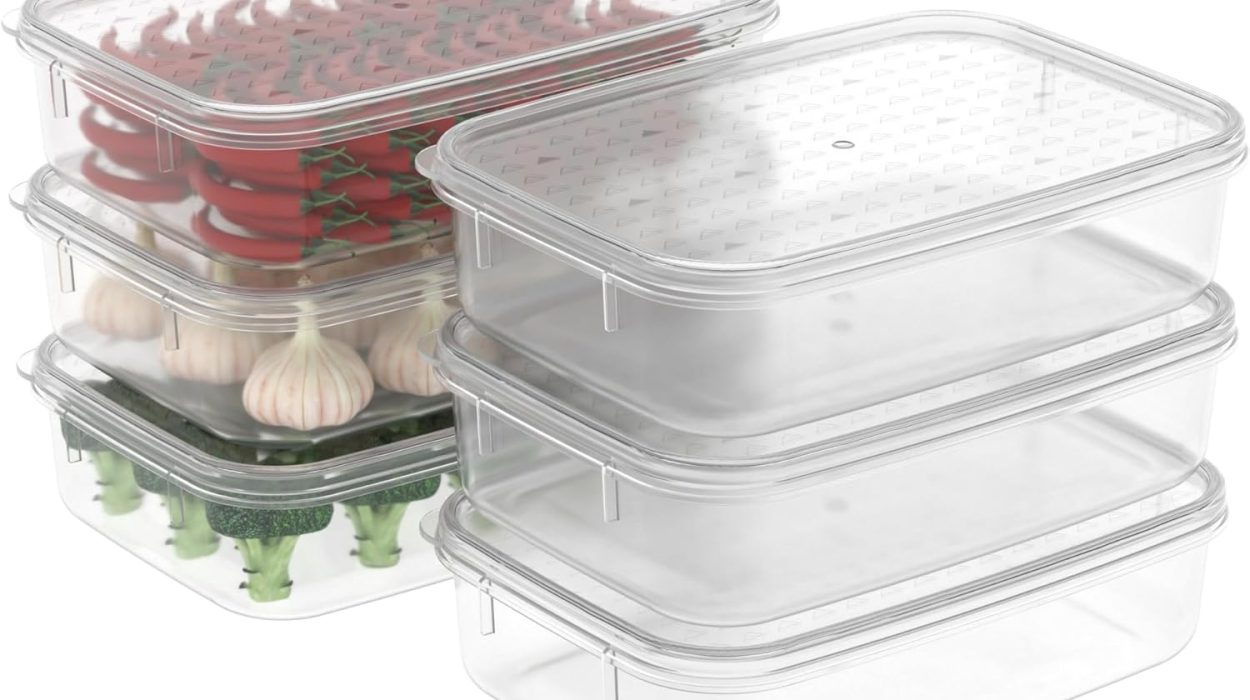 Pack de 6 recipientes Cetomo de 1.1L aptos para nevera, congelador y microondas por sólo 6,10€ (-38%)