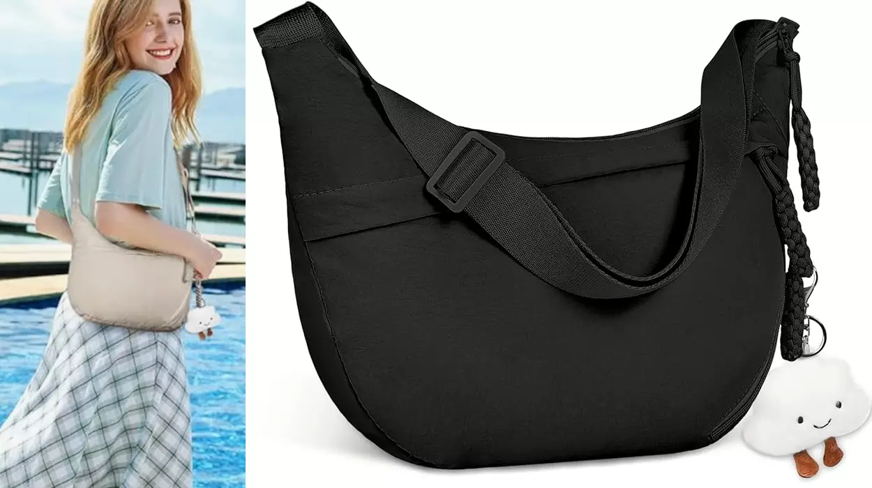Bolso bandolera Aucuu de nylon para mujer, cómodo y ligero con múltiples bolsillos por sólo 10,39€ (-20%)