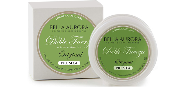 Chollo Crema facial Anti-Manchas Doble Fuerza Bella Aurora de 30 ml para piel seca por sólo 7,69€ (-50%)