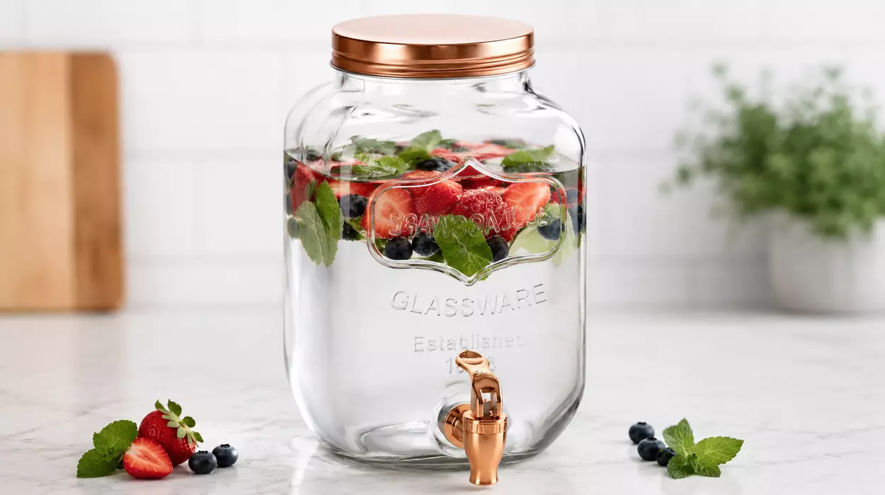 Chollo Dispensador de bebidas Quid Habitat de 4L, apto para frigorífico por sólo 6€ (-61%)