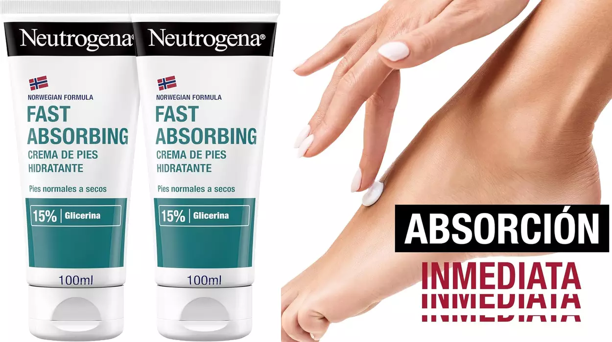 Chollo Pack x2 Crema para pies Neutrogena Textura Ligera de 100 ml por sólo 7,69€ con cupón (23% de descuento)