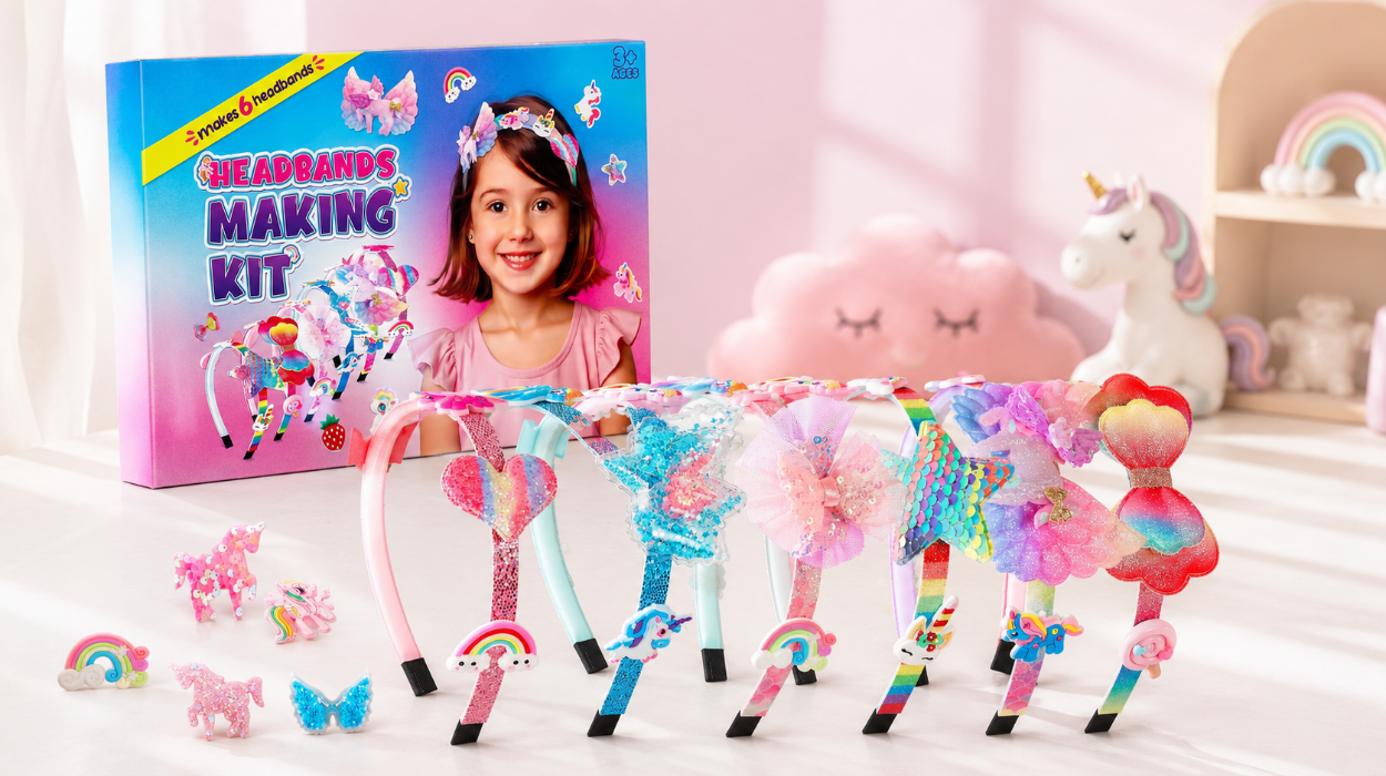 🦄 Diversión y creatividad con este kit de diademas con diseño de unicornio y accesorios para el pelo por sólo 10,79€ (-36%)