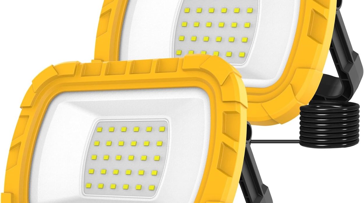 Pack de 2 focos LED portátiles T-SUN de 30W y 1000 lúmenes, perfectos para garajes y obras por sólo 18,49€ con cupón (-50%)