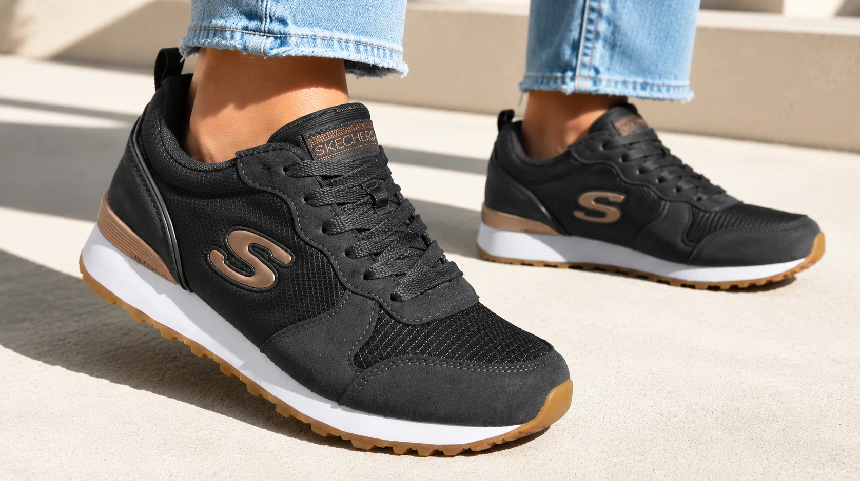 Comodidad TOP y estilo retro: estas Skechers OG 85 Goldn Gurl hoy son un chollazo espectacular