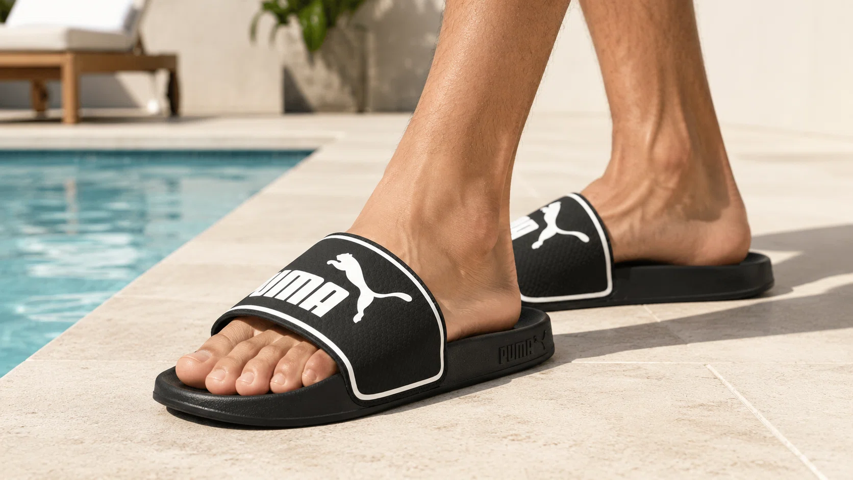 Chanclas PUMA Leadcat 2.0 unisex en color negro por sólo 16,95€ (-39%)