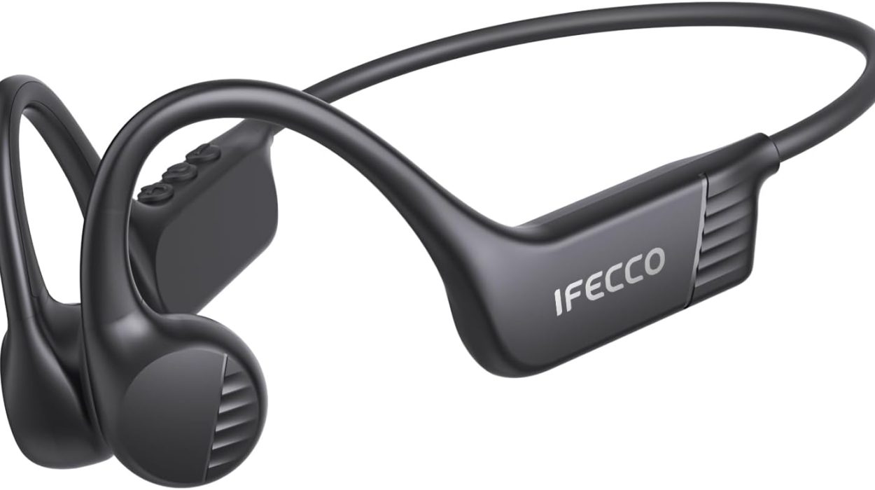 Auriculares deportivos de conducción ósea Bluetooth 6.0, inalámbricos, impermeables IP67 y con micrófono por sólo 25,64€ (-36%)