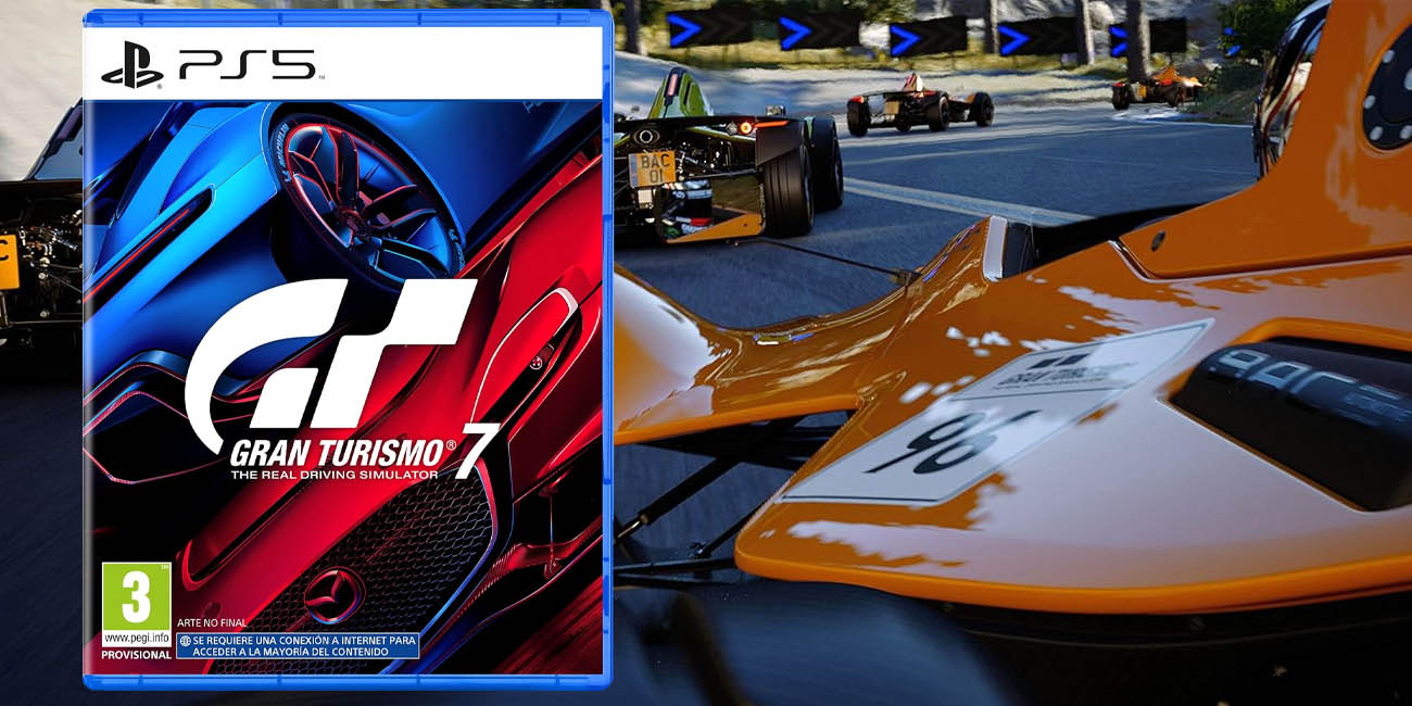 Chollo Gran Turismo 7 para PS5 y PS VR2 por sólo 39,99€ con envío gratis (50% de descuento)