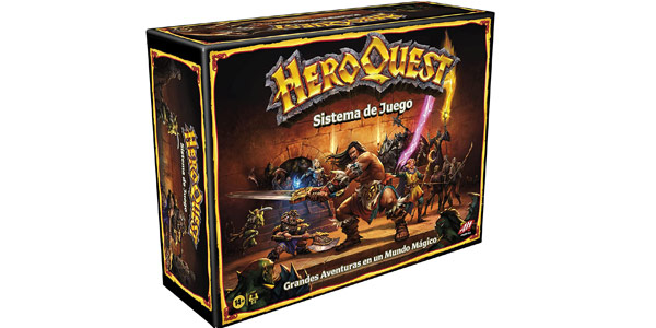 Chollo Juego de mesa HeroQuest Sistema de juego por sólo 79,99€ en Amazon (-36%)