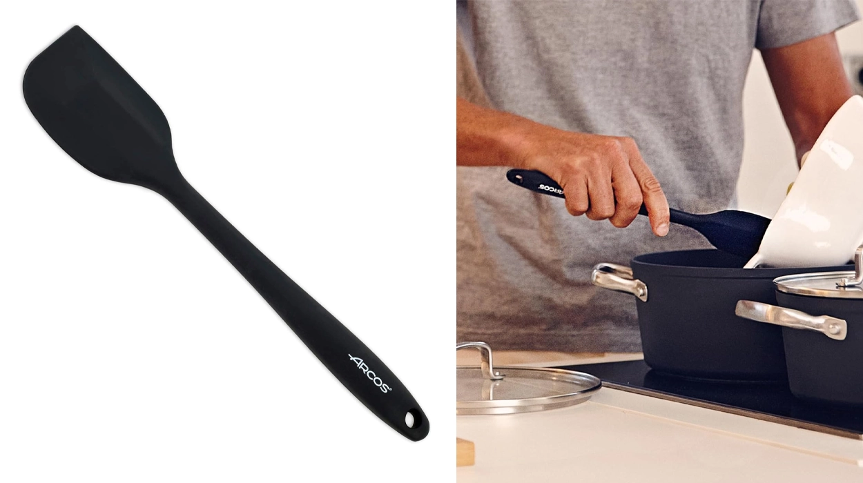 Chollo Espátula plana de silicona Arcos de 280 mm por sólo 4,76€ (-38%) ¡TOP ventas!