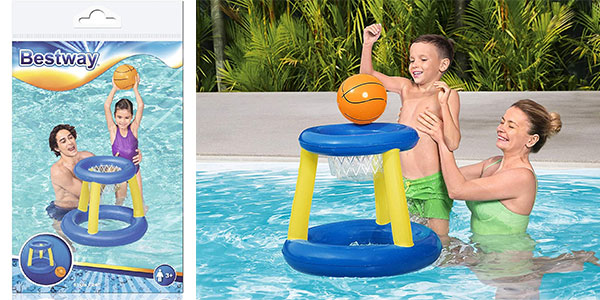 Chollo Canasta hinchable flotante Bestway para juegos en el agua por sólo 7,95€ (-33%)