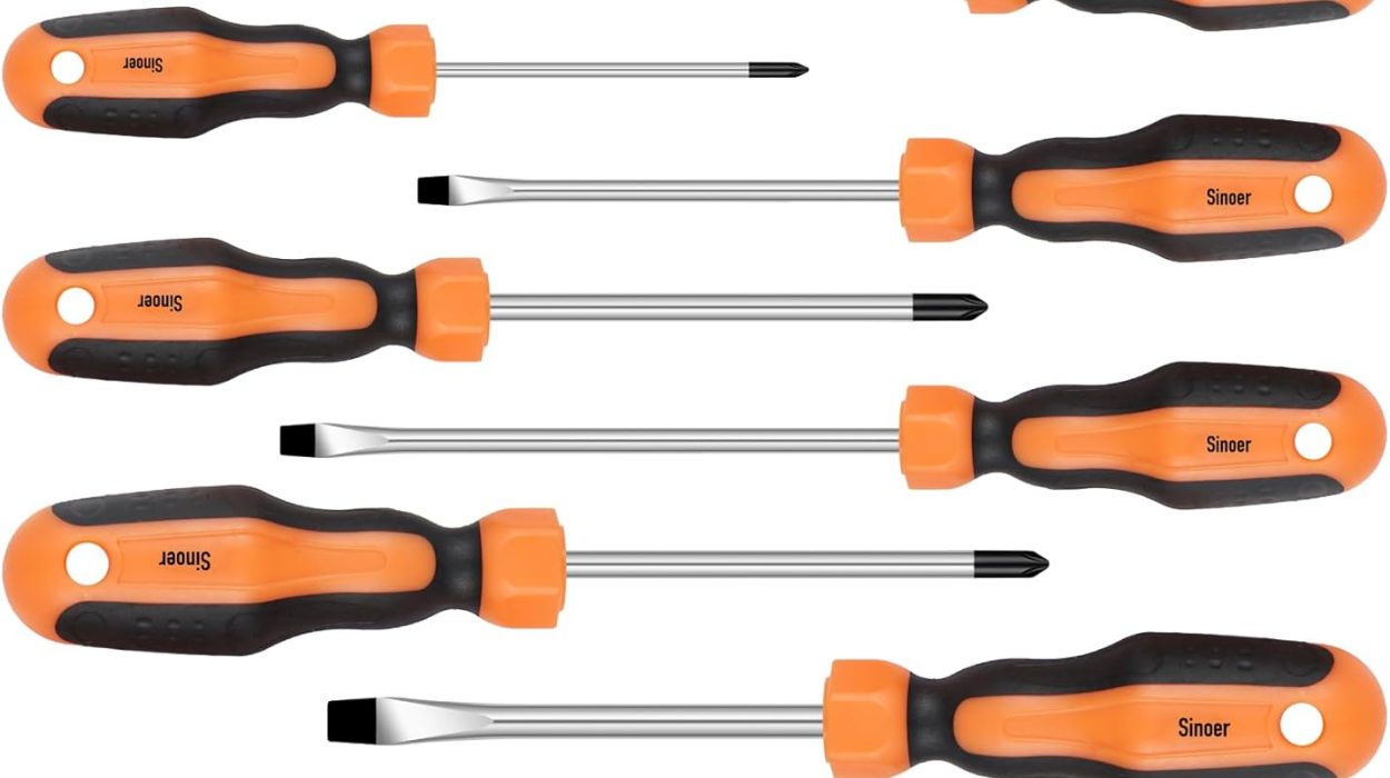 Juego de destornilladores magnéticos Sinoer de 13 piezas en acero cromo vanadio por sólo 11,99€ (-6%)